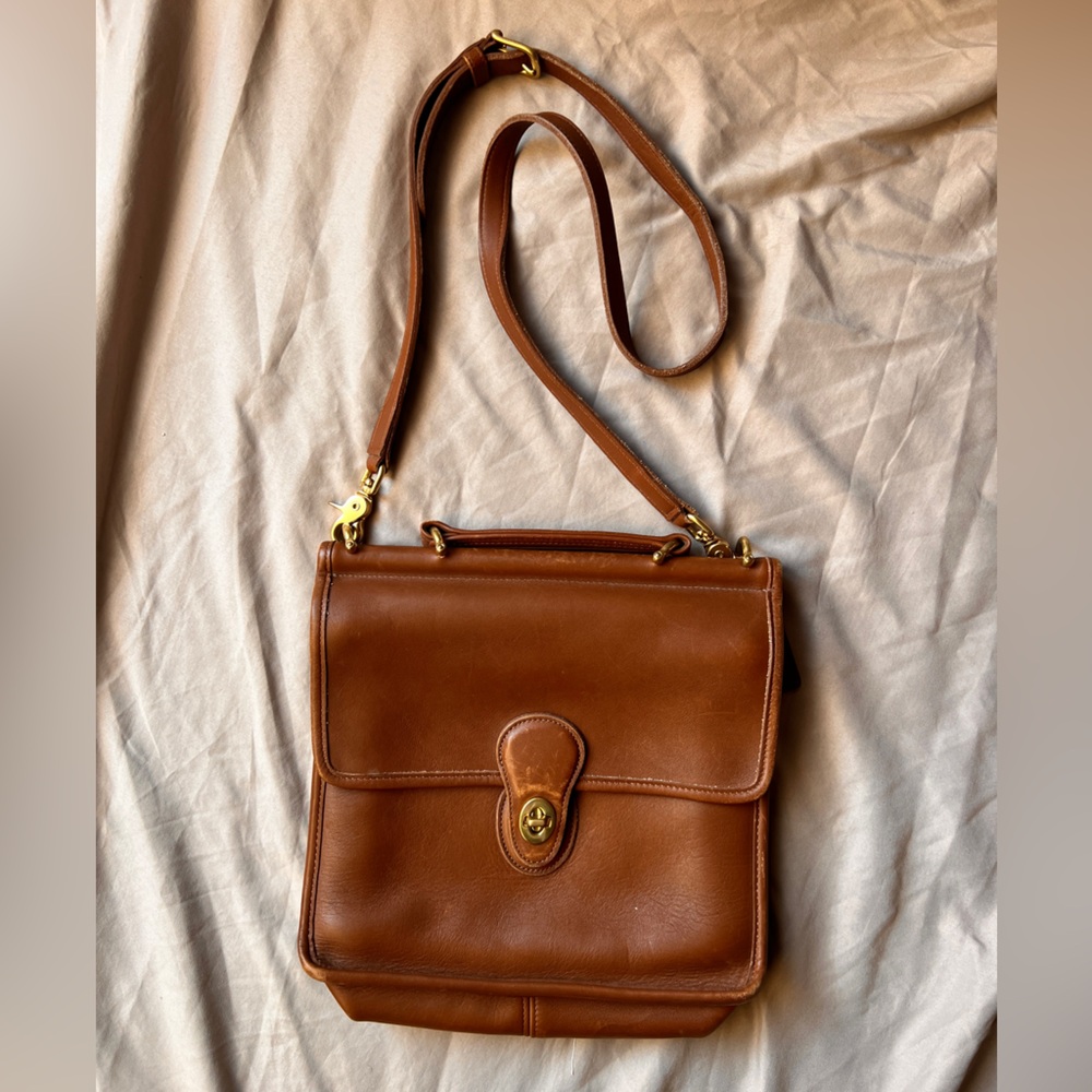 Vintage Coach Willis Crossbody Bag - Picture 1 of 9